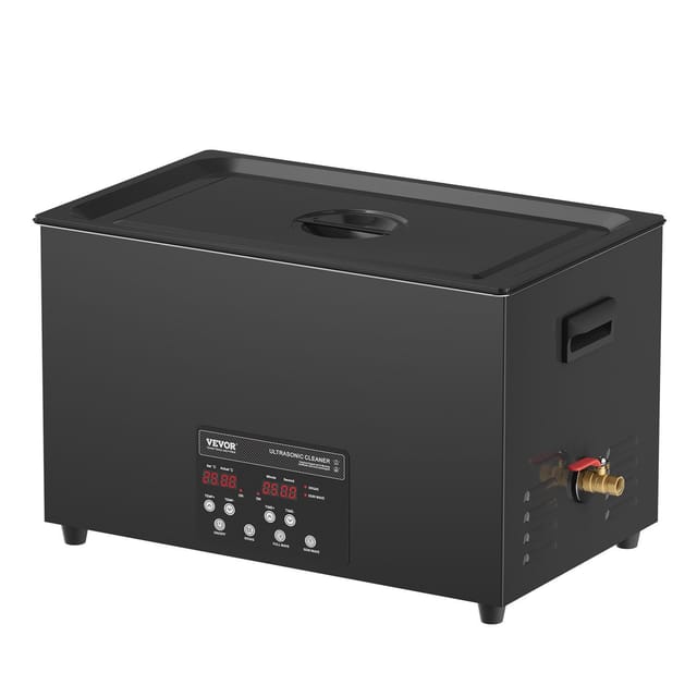 30-liter-digital-ultraschallreiniger (600 W) Mit Verbesserter Entgasungs- Und Heizfunktion Für Schmuckwerkzeuge, 40 Khz, Timer