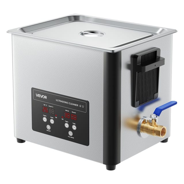 Professioneller 10-liter-ultraschallreiniger Aus Edelstahl Mit Digitalanzeige, 180 W, 40 Khz, Für Schmuck, Uhren, Rasierer
