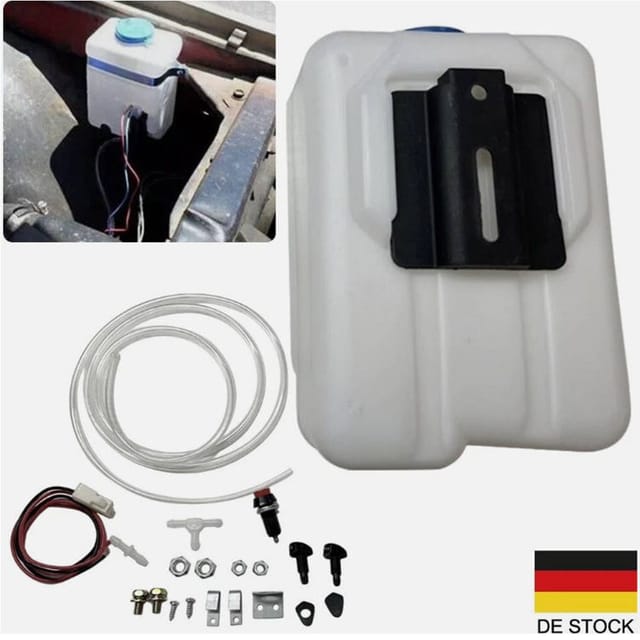 12v 1,5l Scheibenwaschflüssigkeitsbehälter Für Autos, Einfacher Austausch Verschlissener Oder Beschädigter Behälter