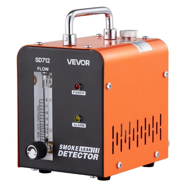 12v Dc Kfz-rauchleckmelder Mit Luftpumpe Und Durchflussmesser Für Die Evap-diagnostik An Pkw, Motorrädern Und Lkw