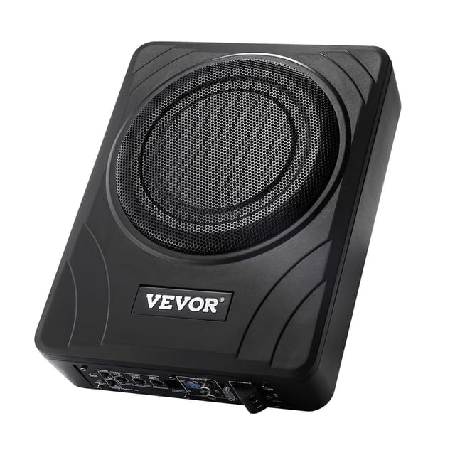 8-zoll-300-watt-unterbau-subwoofer, Schlanker Aktiv-subwoofer Mit Eingebautem Verstärker Für Suvs Und Lkws