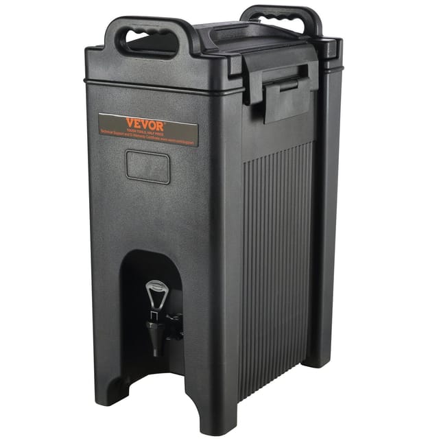 Isolierter 18,9-liter-spender Aus Lebensmittelechtem Ldpe Mit Zweistufigem Zapfhahn Und Pu-isolierung Für Restaurants Und Bars