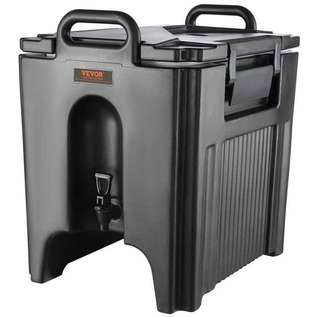 Isolierter 37,9-liter-speisespender Für Heiß- Und Kaltgetränke, Doppelhahn, Ideal Für Restaurants Und Bars