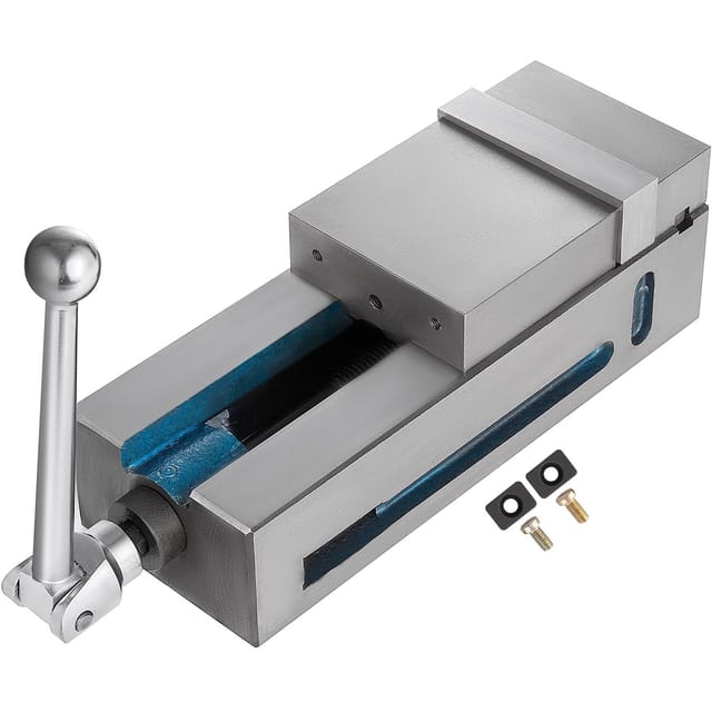 Hochpräziser Festschraubstock Für Cnc-maschinen, 10 Cm Backenöffnung, Ein Unverzichtbares Werkzeug Für Ihre Projekte
