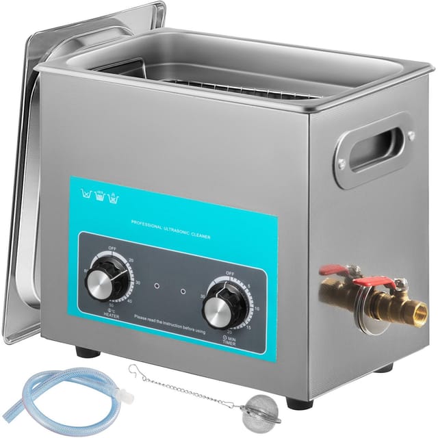 Ultraschallreiniger Mit 6 Litern Fassungsvermögen Aus Edelstahl 304, Mit Timer Und Heizfunktion, Ideal Für Schmuck, Uhren Und Kleinteile