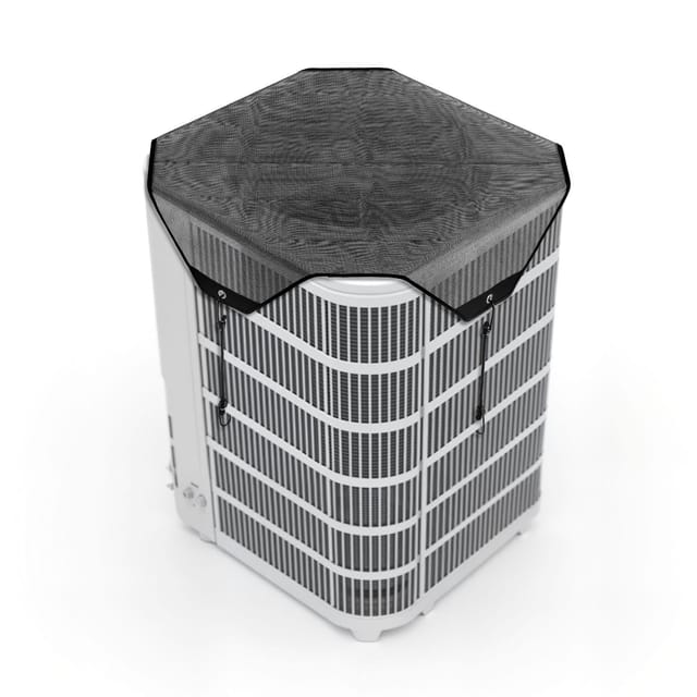 Außenabdeckung Für Klimaanlage, 710 X 710 Mm, Universell, Optimaler Schutz, Strapazierfähiges Material, Einfache Montage, Schwarz