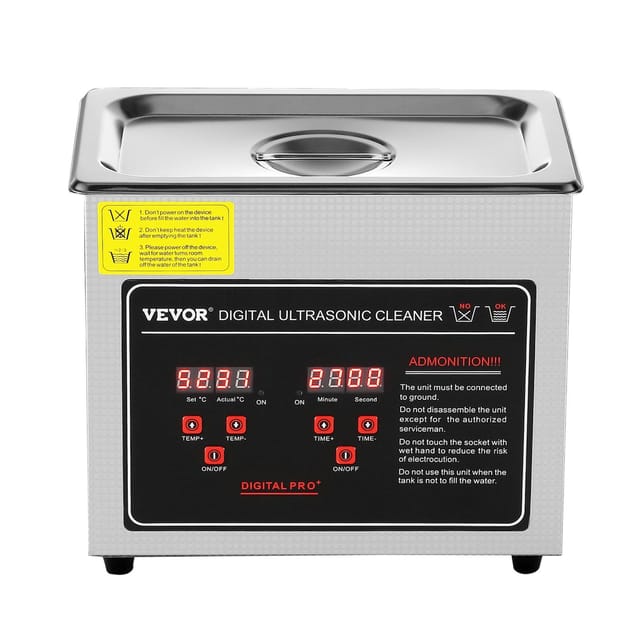 Professionelles 3-liter-ultraschallreinigungsgerät Mit Digitalem Timer Und Heizfunktion Für Schmuck, Brillen, Uhren Und Leiterplatten