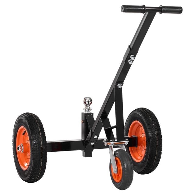 Stahl-zugachse, 454 Kg Tragfähigkeit, 5 Cm Kugelkopf, 35,5 Cm Reifen, Ideal Für Wohnwagen Und Wohnmobile
