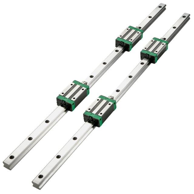 3-teiliges Linearführungsset 2-167,6 Cm Mit 4 Lagerblöcken Hsr20, Für Cnc-fräsmaschinen Und Xyz-werkzeugmaschinen