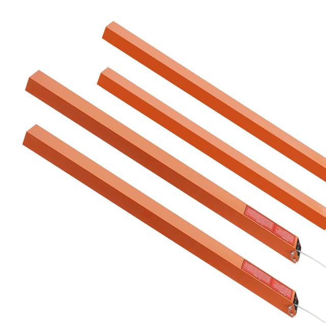 Heckklappenhebesystem Für Anhänger, 2-seitig, 163 Kg, Kompatibel Mit Offenen Rampen, Höhe 25 Bis 60 Cm Und 1,2 Bis 1,8 M