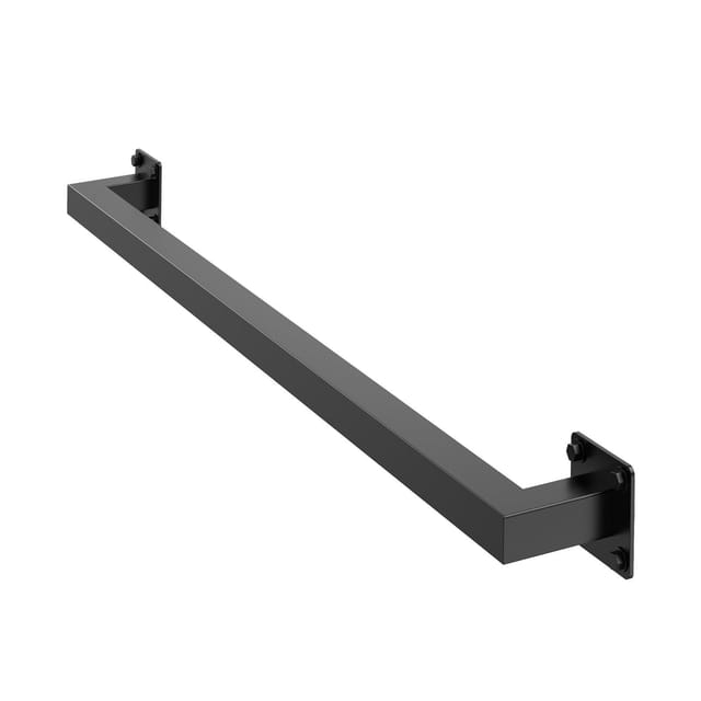 Schwarzes, Schmiedeeisernes Wandgeländer Für Treppen, 1215 Mm, Industriestil, Für Den Innenbereich, Tragkraft 113 Kg, Für Zwischengeschoss, Veranda, Terrasse, 2er-set