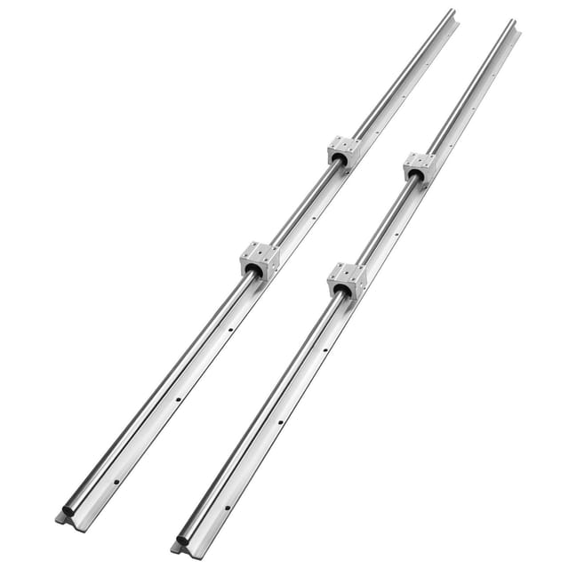 Sbr16 1500 Mm Linearführungsschienen-set Mit Sbr16uu Gleitblöcken, Für Cnc-maschinen Und Automatisierung