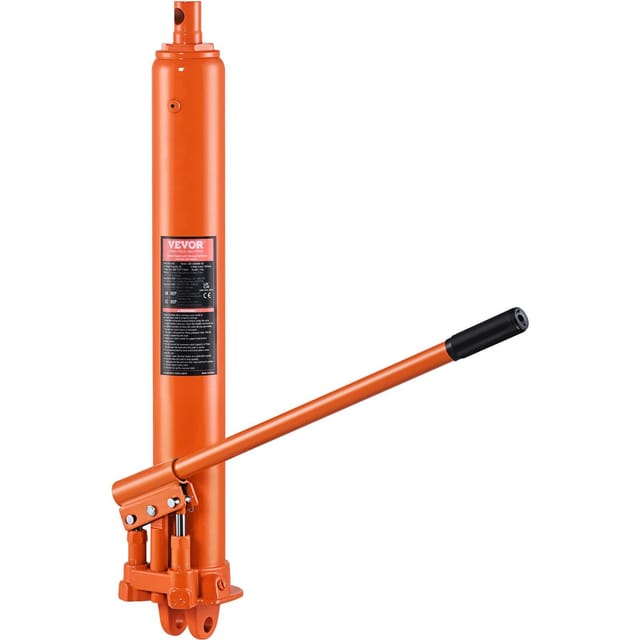 8-tonnen-langkolben-hydraulikheber, Doppelpumpe Und Gabelkopf, Motorheber, Werkstattkran, Mechaniker, Landwirtschaft