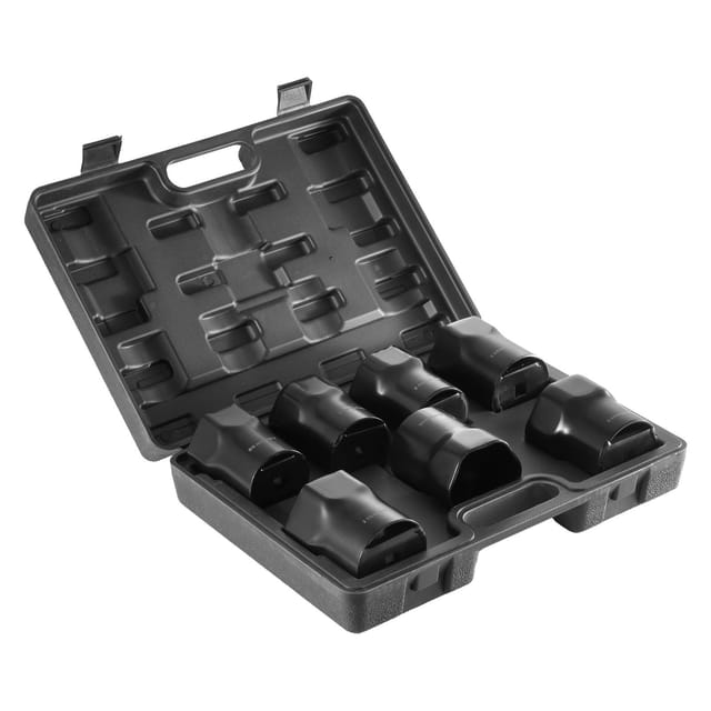 1/2"-steckschlüsselsatz Für Lagermuttern, 7-teilig, Sae Und Metrisch, Für Ford, Dodge, Toyota, Case
