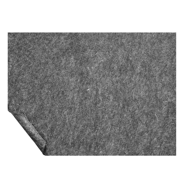 8 X 10 Fuß (ca. 2,4 X 3 M) Große, Rutschfeste Matte, 1/2 Zoll (ca. 1,3 Cm) Dick, 100 % Polyester, Hochwertige Graue Teppichunterlage Für Alle Bodenbeläge