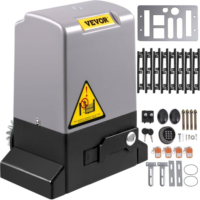 Automatisches Schiebetürsystem, 1800 Kg, 8 M, Mit 4 Fernbedienungen Und App-steuerung, Inklusive Elektromotor