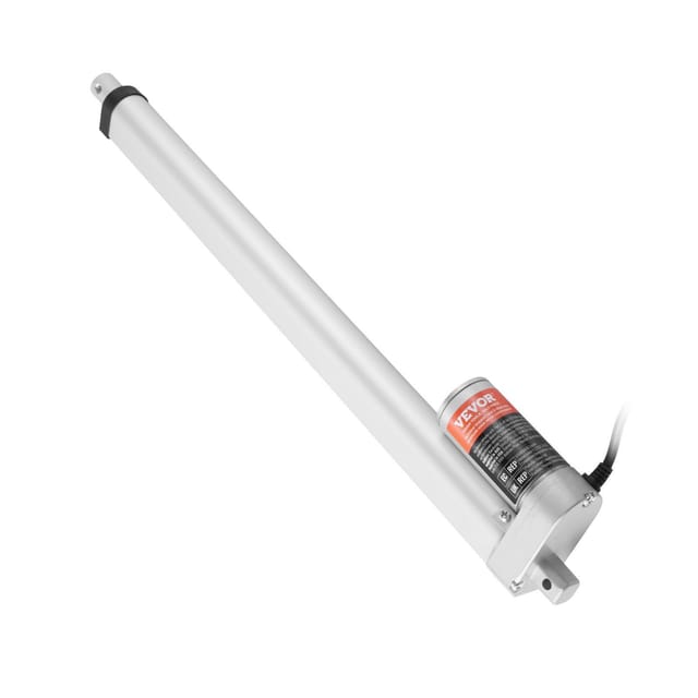 12-v-linearantrieb, 40,6 Cm, Hohe Tragfähigkeit 149,7 Kg, 1500 N, Geschwindigkeit 0,5 Cm/s, Schutzart Ip54, Modernes Design, Robuste Ausführung