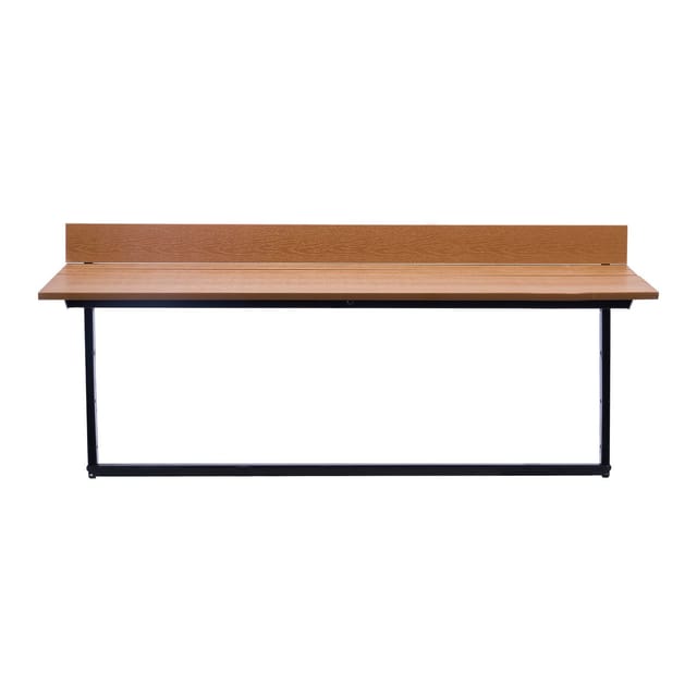 Klappbarer Hänge-balkontisch, 38 X 99 Cm, 5-fach Höhenverstellbar, Für Den Außenbereich, Geeignet Für Geländer, Terrassen Und Balkone.