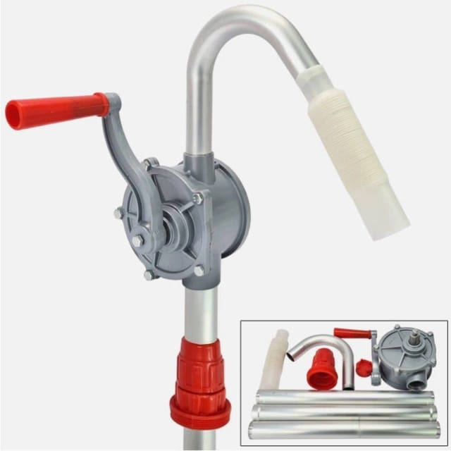 Aluminium-handpumpe, 20 L/min, 127 Cm, Zum Umfüllen Von Dieselmotoröl Und Für Hydraulikanwendungen