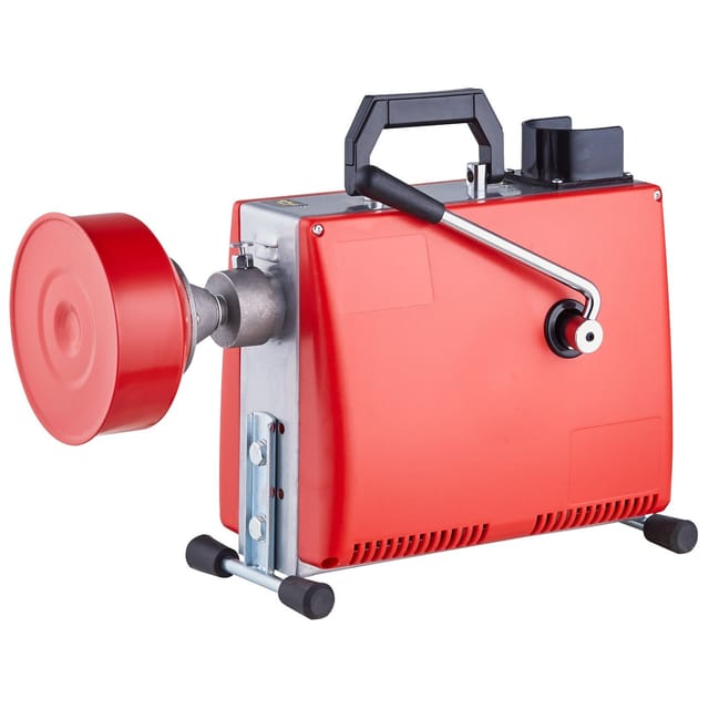 Abflussreiniger 20 M X 16 Mm 250 W, Manuelle Spirale Zur Beseitigung Von Verstopfungen, Ergonomisches Design