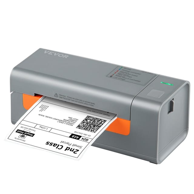Thermodrucker, 203 Dpi, 60 Etiketten Pro Minute, 10 X 15 Cm, Usb-anschluss, Automatische Etikettenerkennung, Kompatibel Mit Windows, Mac Und Linux, Erhältlich Bei Amazon