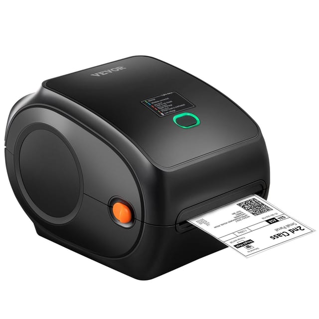 300-dpi-thermoetikettendrucker Für 4 X 6 Pakete, Kabelloses Bluetooth, Automatische Erkennung, Kompatibel