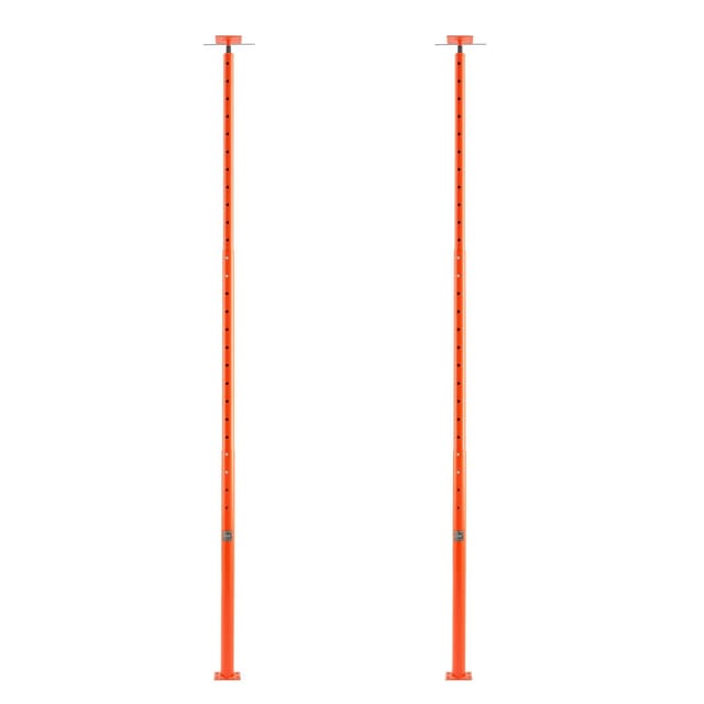 Verstellbarer Wagenheber 137 Bis 381 Cm, Tragfähigkeit 5080 Kg, Teleskopierbare Stahlstange Zum Anheben In Kellern