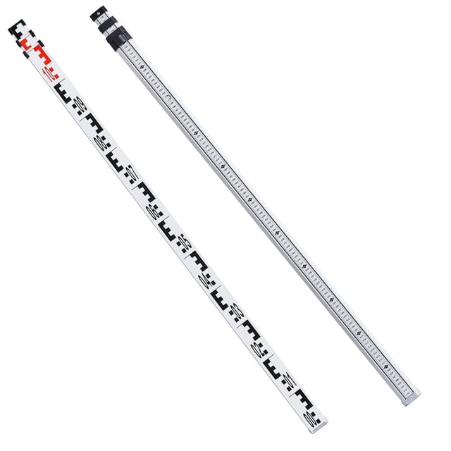 3 M Lange Teleskopstange Aus Aluminium, Doppelseitiges Cm/mm-lineal, Wasserwaage, Tragetasche, Zum Messen Von Häusern Und Wänden