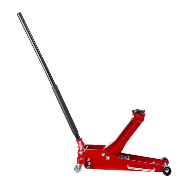 Extraflacher 3-tonnen-aluminium-hydraulikwagenheber Mit Schnellkupplungspumpe Für Sportwagen, Limousinen Und Suvs, Hubbereich 85 Bis 515 Mm