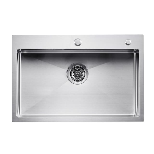 68 Cm Breite Küchenspüle Aus Edelstahl 304, Einzelbecken, Landhausstil Mit Zubehör, Ideal Für Wohnmobile Und Waschküchen
