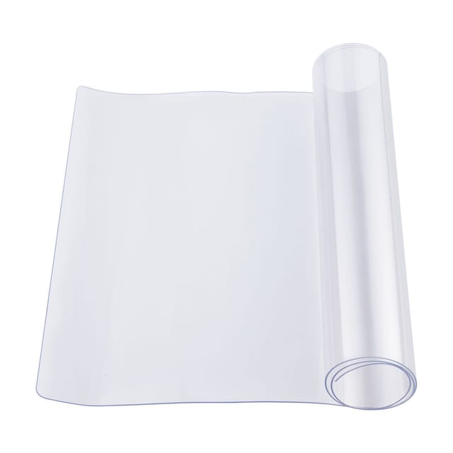 Kunststofftischdecke, 35,5 X 61 Cm, 15 Mm Dick, Schützend, Transparent, Pvc, Wasserdicht, Leicht Zu Reinigen