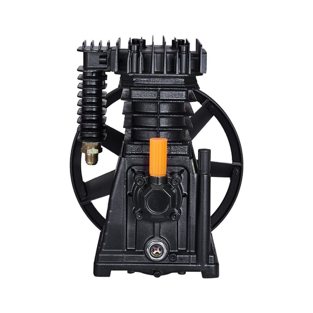 3 Ps, 5,8 Cfm Kompressorpumpenkopf, 1-stufig, 2 Zylinder, Aluminium, 116 Psi