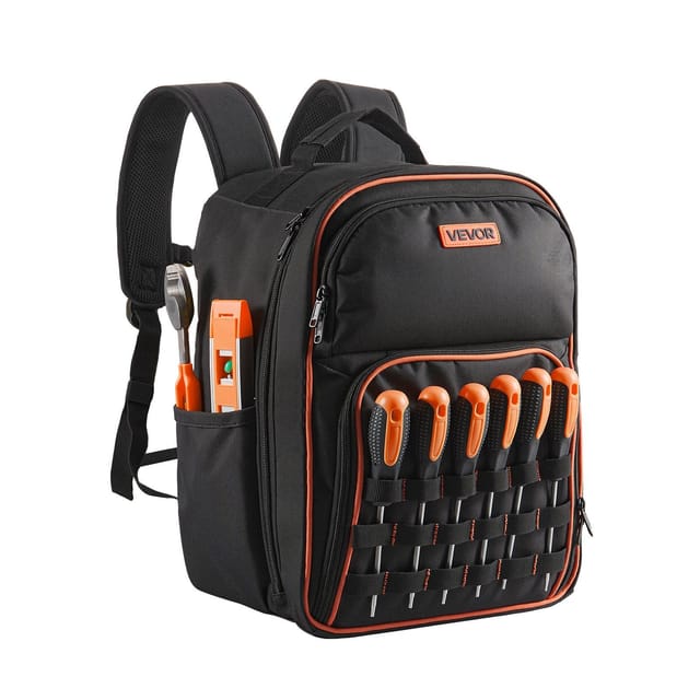 Werkzeugtasche Mit 49 Fächern, Robustem Organizer Und Laptopfach