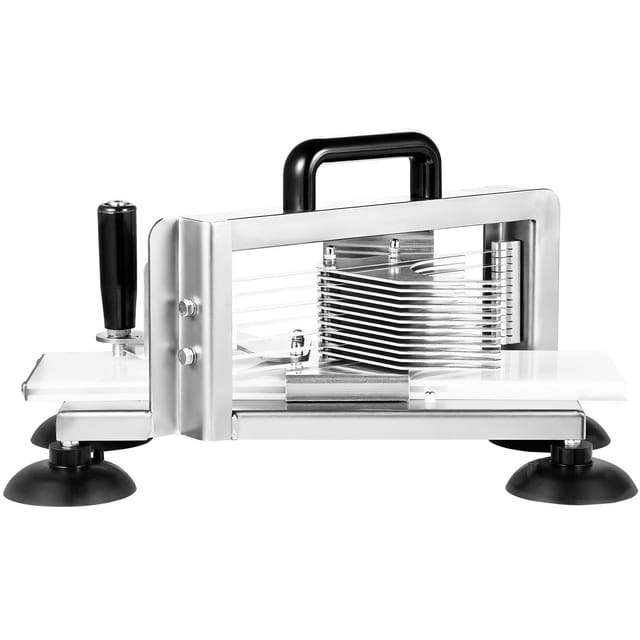Professioneller 3/8-zoll-tomatenschneider, Robuster Edelstahl, Rutschfester Handschneider