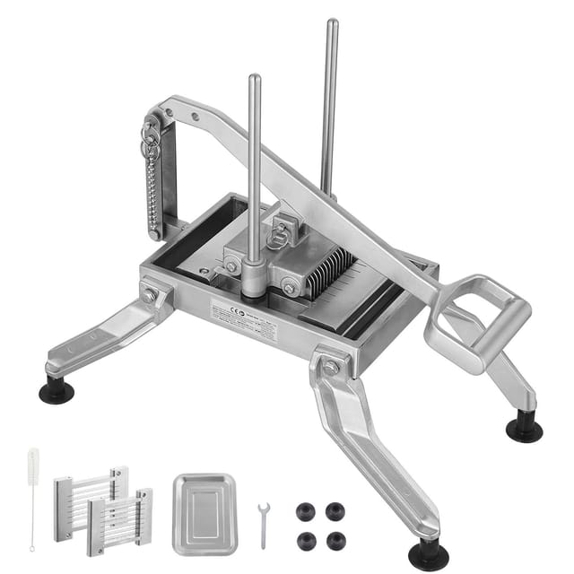 Professioneller Gemüseschneider, Tomatenschneider 3/8 Und 3/16 Zoll, Edelstahl Und Aluminiumlegierung