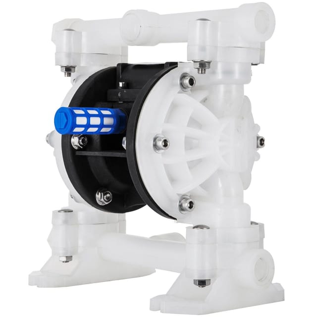 Pneumatische Membranpumpe 26,5 L/min 100 Psi, 1,3 Cm Polypropylen-ein- Und -auslass, Kugelventil, 69 M Förderhöhe