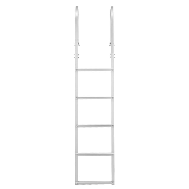 Abnehmbare 5-stufige Aluminium-pontonleiter, Tragfähigkeit 227 Kg, Breite, Rutschfeste Stufen Für Boote, Pools Und Pontons