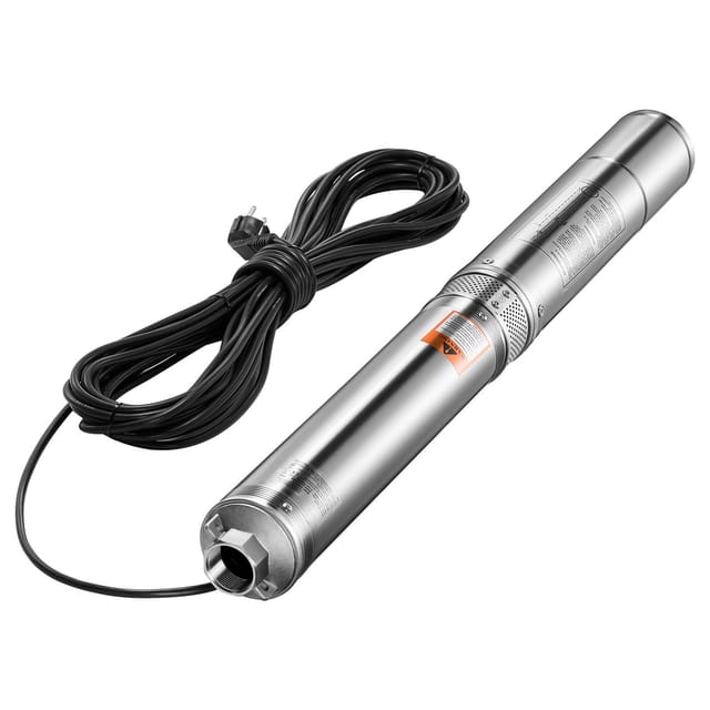 1100-w-tauchpumpe, 230 V, 100 L/min Fördermenge, 75 M Förderhöhe, Mit 20 M Kabel, Edelstahl, Ip68 Wasserdicht