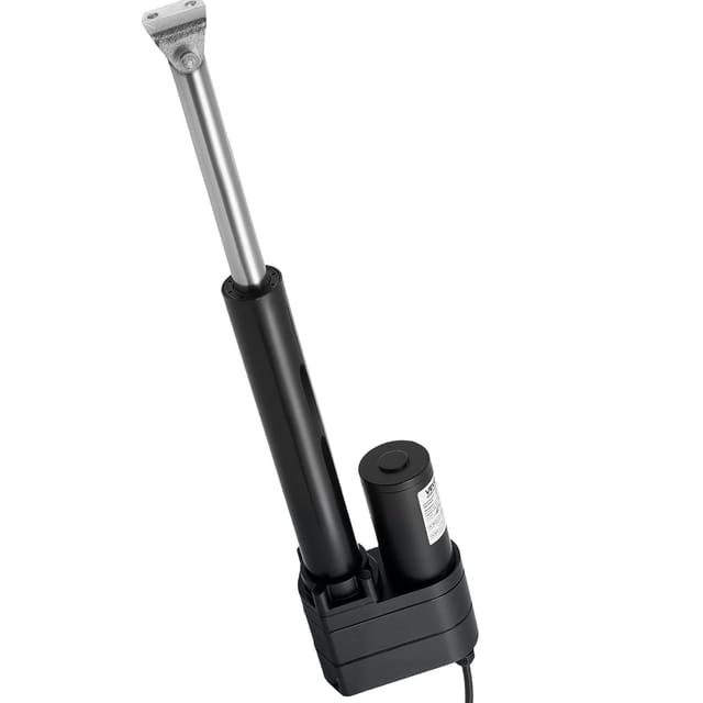 12-v-linearantrieb, 200 Mm Hub, 9000 N Tragfähigkeit, Schutzart Ip65, 5 Mm/s, Mit Montagehalterungen Für Industriemaschinen