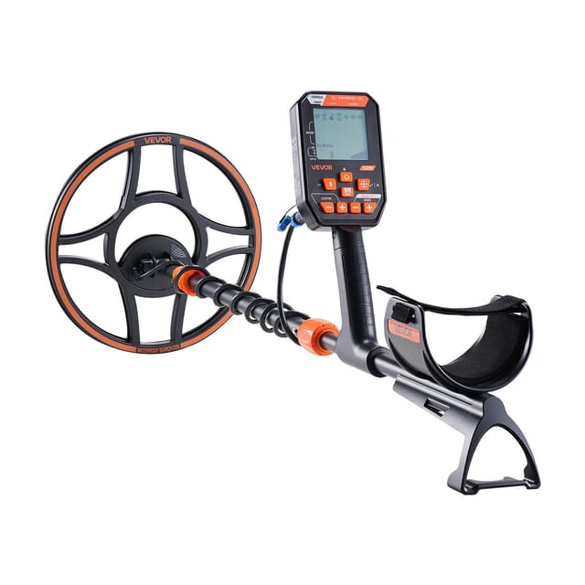 Professioneller, Wasserdichter 304,8-mm-metalldetektor Mit Display, Kabellosen Kopfhörern, 7 Suchmodi Und Einstellbarer Länge