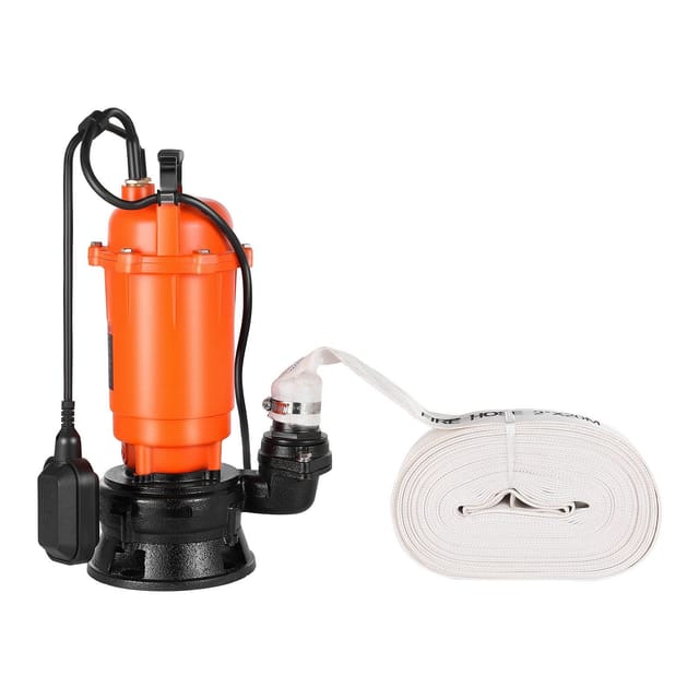 1500-w-tauchpumpe, 22800 L/h, Gusseisen, Schwimmerschalter, 18 M Förderhöhe, Zum Entleeren Von Schwimmbecken Und Überschwemmten Gärten