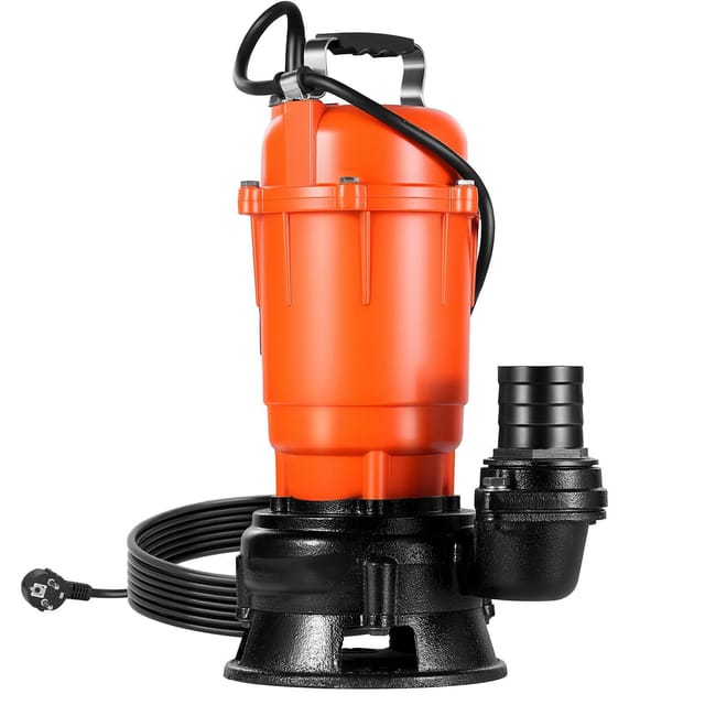 550-w-tauchpumpe Mit Einer Förderleistung Von 18.000 L/h, Gusseisen-sumpf Mit 51-mm-auslass, 10 M Förderhöhe, Für Schwimmbäder, Gärten, Teiche Und Keller. Garantierte Genauigkeit.