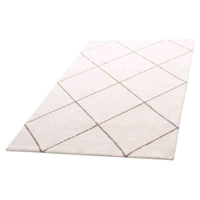 Dicker, Weicher Teppich, 183 X 274 Cm, Strapazierfähiger, Rutschfester Teppich Für Schlafzimmer Und Stark Frequentierte Bereiche, Beige