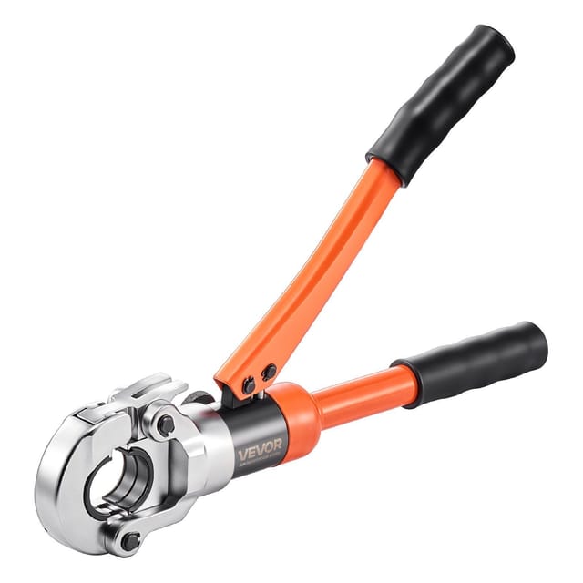 Hydraulisches Crimpwerkzeug Für Edelstahlrohre, Komplettset Mit Backen Von V12 Bis V28, Modernes Design Für Sanitärinstallationen