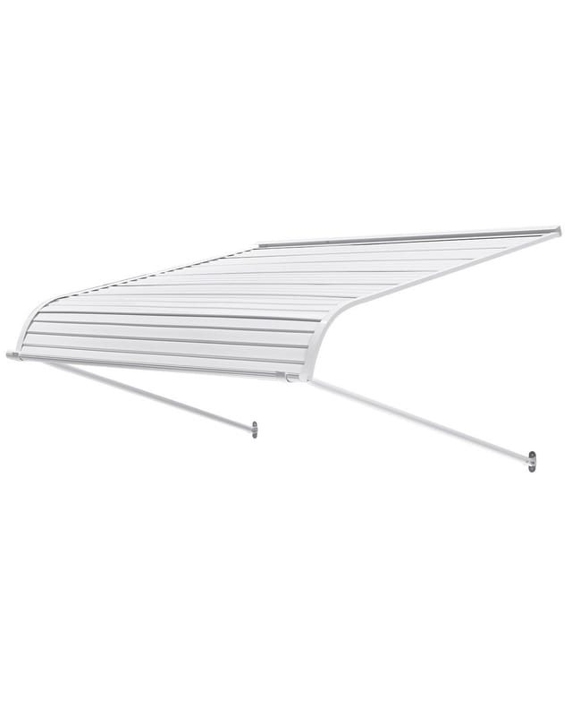 48 X 42 Zoll Große Aluminiummarkise, Robuster Schutz Für Fenster Und Türen, Schutz Vor Regen, Schnee Und Sonne