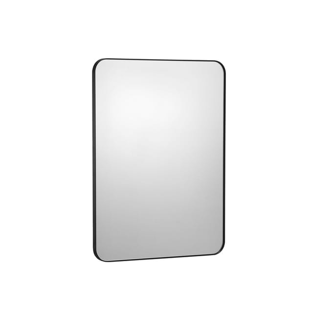 Wandmontierter Kosmetikspiegel, 0,15 Zoll Dick, 22 X 30 Zoll, Aluminiumrahmen Und Bruchsichere Folie, Kratzfester Spiegel Mit Z-förmiger Halterung, Für Badezimmer, Schlafzimmer, Wohnzimmer