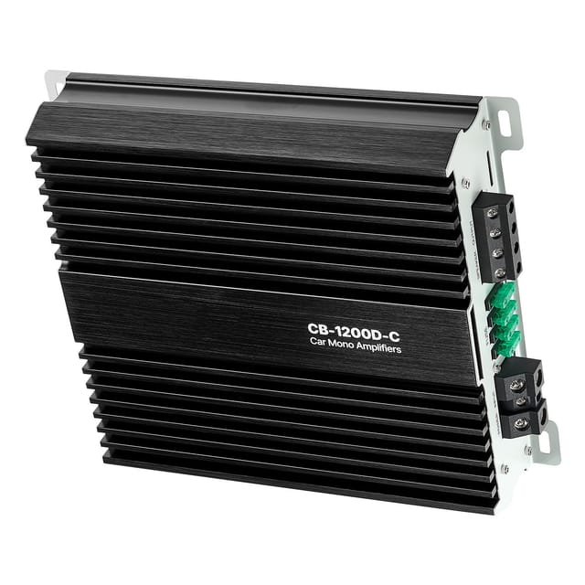 1200w Rms Class-d-monoblock-autoverstärker, 1 Stabiler Kanal An 1-2-4 Ohm, Tiefpassfilter, Subwoofer