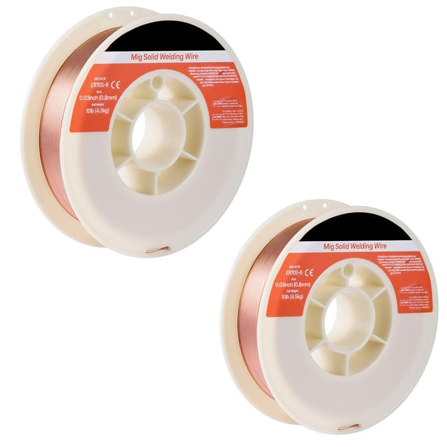 Er70s-6 Mig-schweißdraht, 0,8 Mm, 4,5 Kg, Baustahl, Spritzerarm, Gasschweißen, Alle Schweißpositionen