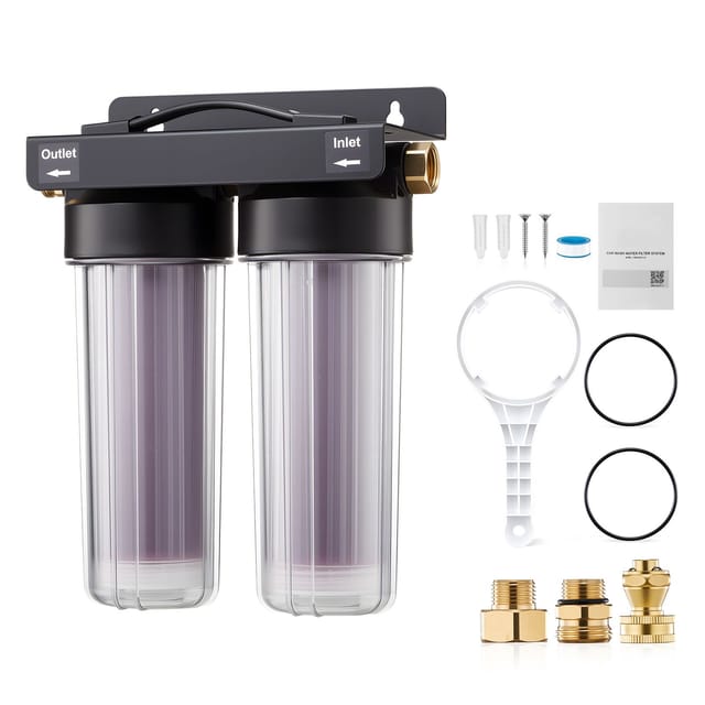 Autowaschset Mit Demineralisiertem Wasser, 2 X 0,5l Harztanks, Streifenfreies Spülen, Für Fenster, Motorräder Und Wohnwagen