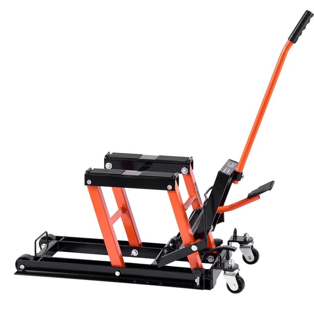 Hydraulischer Wagenheber Für Motorräder Und Atvs, 680,4 Kg Tragkraft, Ideal Für Den Offroad-einsatz Und Einfache Wartung